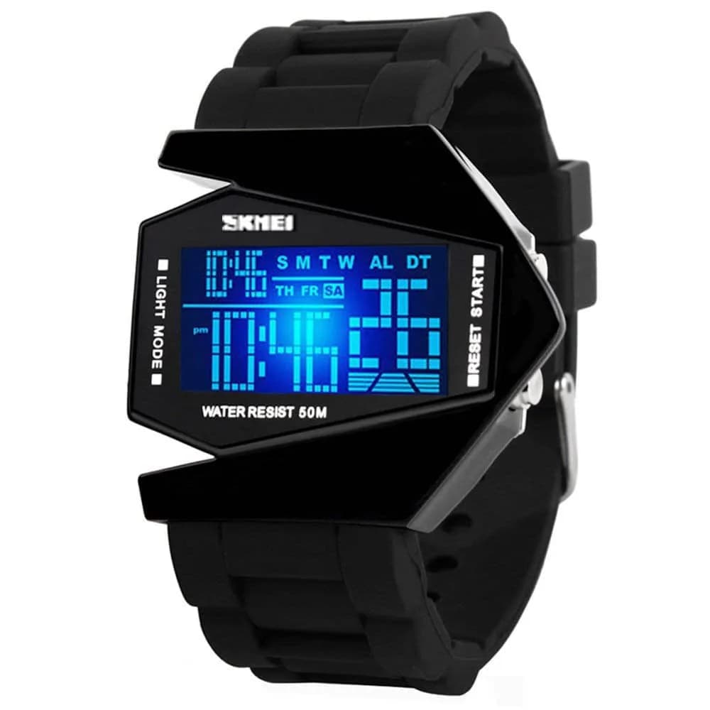 Gosasa Men Digital Sports Military Watch 36mm Resin Oval | Waterproof & Multifunctional - main product image