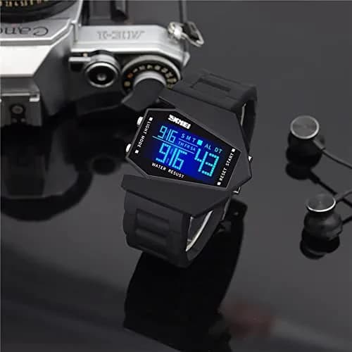 Gosasa Men Digital Sports Military Watch 36mm Resin Oval | Waterproof & Multifunctional thumbnail 4