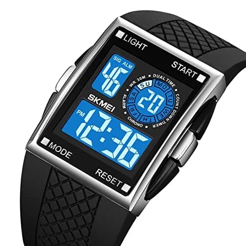 Gosasa Men Digital Military Watch 34mm | Waterproof LED Airplane Design thumbnail 2