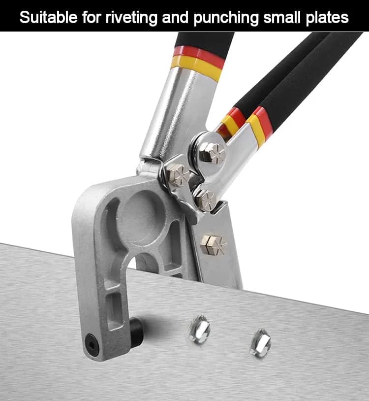 Yuudar 10 Inch High-Carbon Steel Metal Steel Stud Crimper | Heavy-Duty Hand Tool for Framing & Drywall thumbnail 12