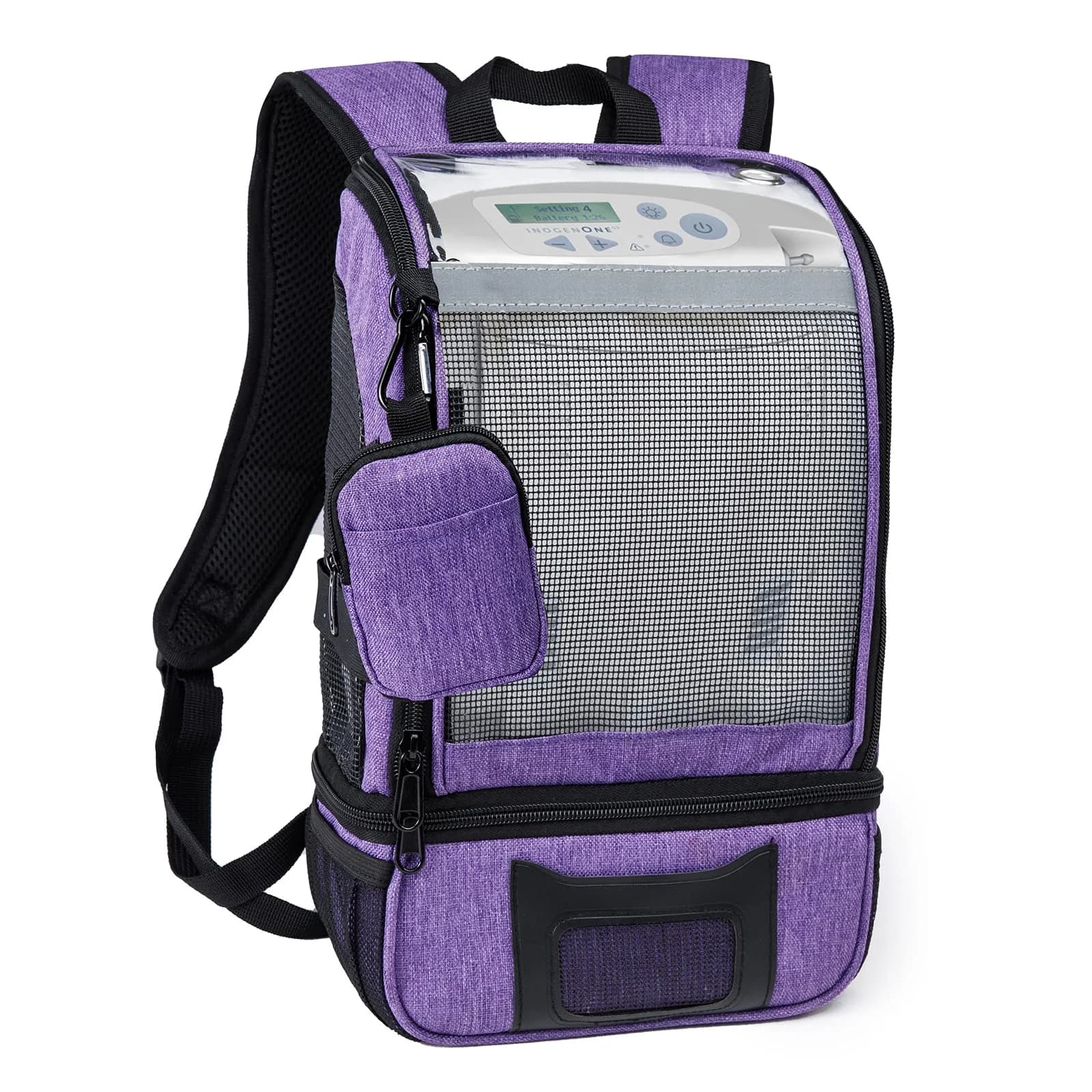 BAGSFY Oxygen Concentrator Backpack for Inogen One G5, G3, Rove 6 | Lightweight Carrying Bag for Accessories & Battery