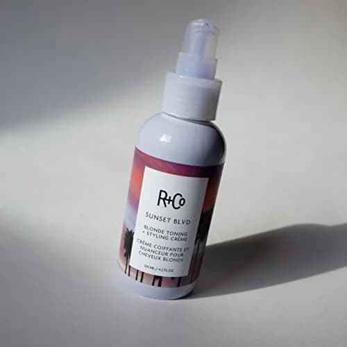 R+Co SUNSET BLVD Blonde Toning Styling Crème 124ml (4.2 Oz) | Tones Brassiness & Smooths Damaged Hair thumbnail 4