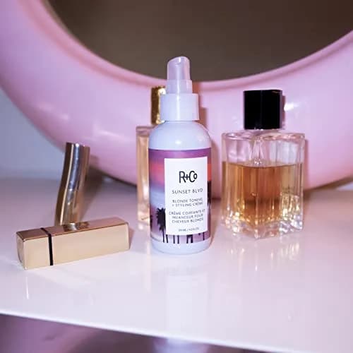 R+Co SUNSET BLVD Blonde Toning Styling Crème 124ml (4.2 Oz) | Tones Brassiness & Smooths Damaged Hair thumbnail 3