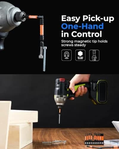 toolant 5/32-inch Impact Hex Bit Set, 10-Piece, 2-inch | Built for Impact Driving with S2 Steel thumbnail 4