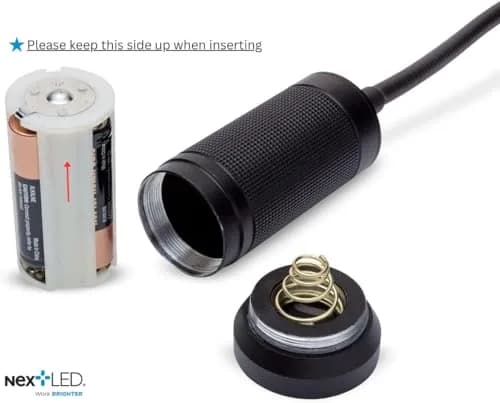NextLED Flexible Shaft Magnetic LED Flashlight and Pickup Tool, 20 Inch Reach, 300 Lumens, Magnetic Base, Impact-Resistant Aluminum, IP-54 Rated thumbnail 5