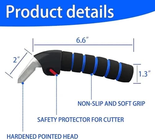 KOUNATSURI Blue Car Door Assist Handle | Supports 181 kg (400 lbs) for Easier Entry thumbnail 2