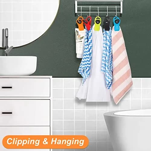 Jetmore 16 Pack Magnetic Chip Clips Bag Clips | Vibrant, Non-Slip Rubber Teeth, Reusable, Multi-Color, Versatile for Food & Office Use thumbnail 3