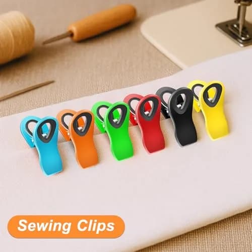Jetmore 12 Pack Chip Clips Bag Clips with Magnet, Food Storage Clips | Strong Spring Grip thumbnail 7
