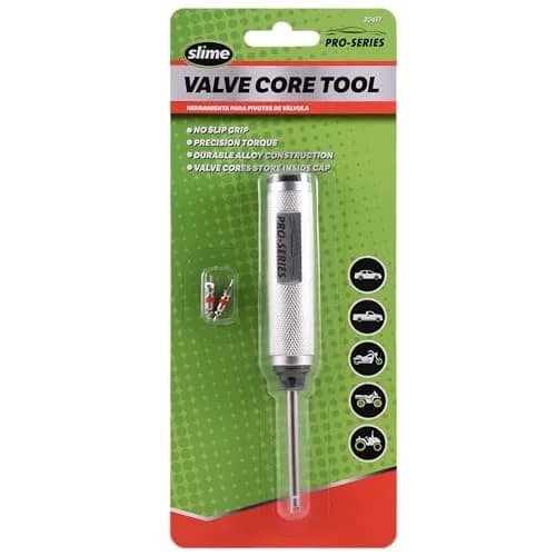 Slime Pro-Series Valve Core Removal Tool | Ergonomic Alloy Construction for Tire Pressure Accuracy thumbnail 1