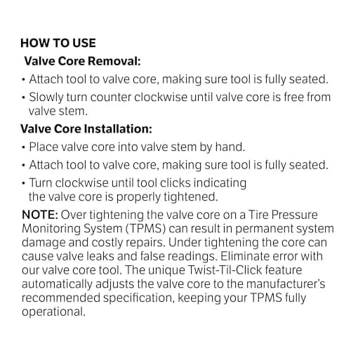 Slime Pro-Series Valve Core Removal Tool | Ergonomic Alloy Construction for Tire Pressure Accuracy thumbnail 5