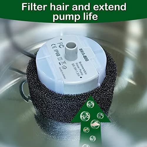 OYES Cat Water Fountain Filters Sponge 8 Pack | Protects Pump & Ensures Clean Water thumbnail 3