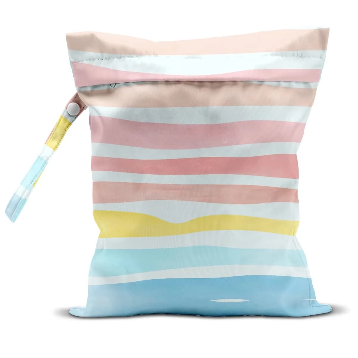 zcyxuuw Waterproof Wet Bag 26x32cm | Reusable Travel & Diaper Organizer with Handle - main product image