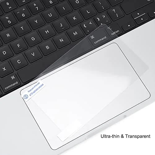 imComor 2PCS Trackpad Protector for MacBook Air 13.6 | Anti-Scratch Waterproof Skin thumbnail 4