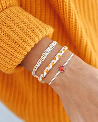 Phinicco 35 Colors 1mm Waxed Polyester Cord Bracelet Cord 700m (2300 ft) | Durable & Waterproof for Jewelry Making thumbnail 4