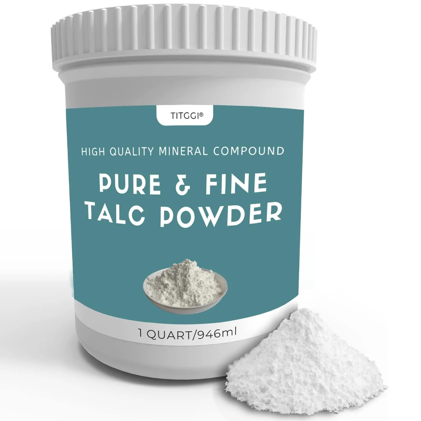 TITGGI Fumed Silica Thickener for Epoxy Resin & Coatings | Control Viscosity & Sag, 1 Quart — white