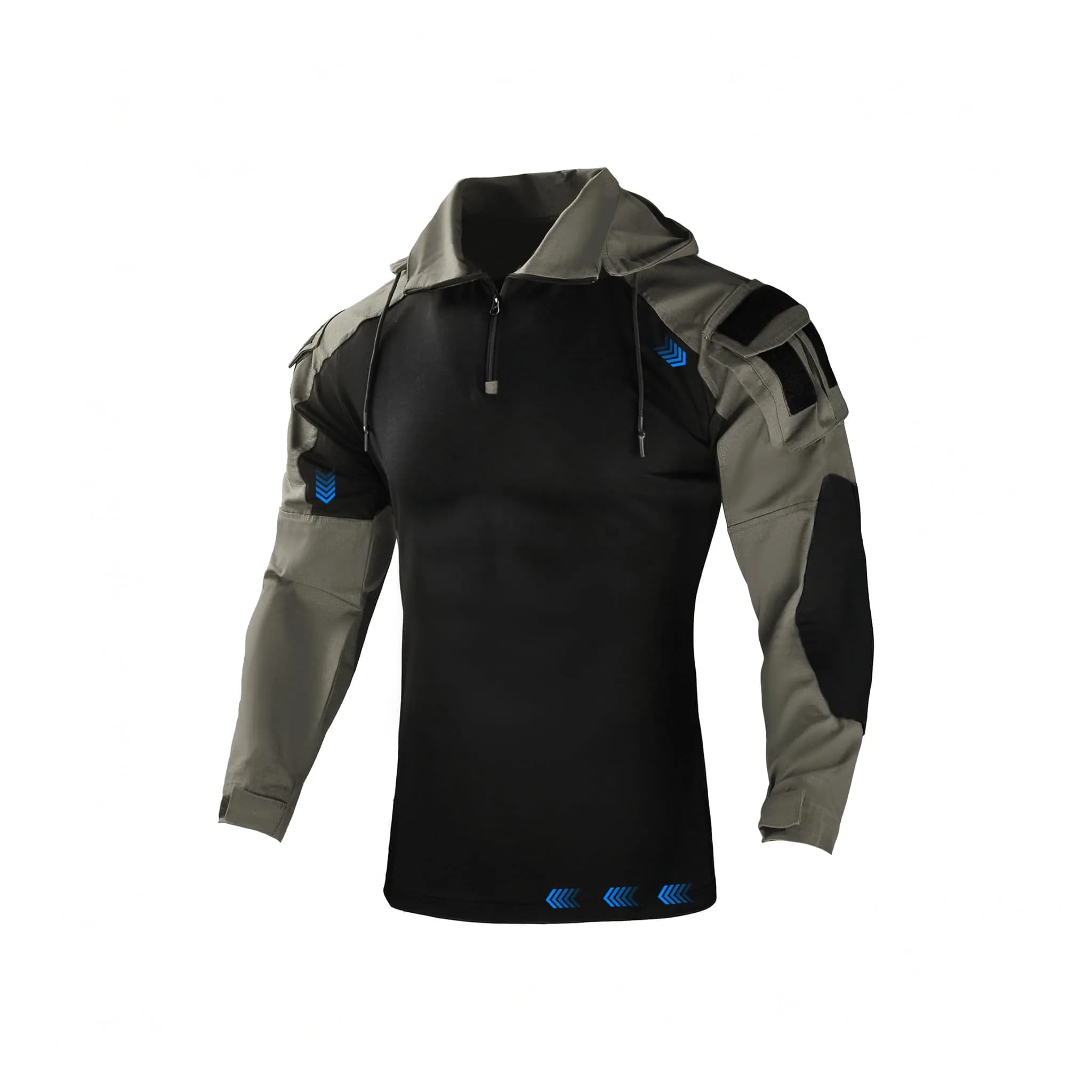 HAN·WILD Men's Tactical Combat Shirt, Breathable Tactical Shirt, Combat Top | UPF50 Sun Protection, Military-Grade Comfort - main product image