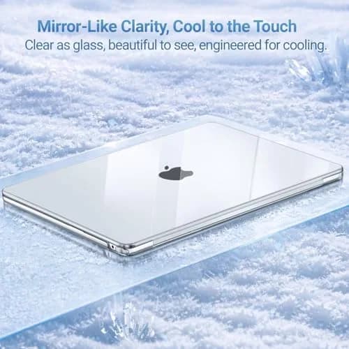 MOSISO Compatible with MacBook Air 13 inch Case M5 2026 M4 M3 M2 2025-2022 | Liquid Retina Display & Touch ID thumbnail 3