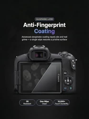 iDaPro Screen Protector for Canon EOS R50 V/R100/R10 | 9H Tempered Glass, Ultra Thin, HD Clarity thumbnail 8