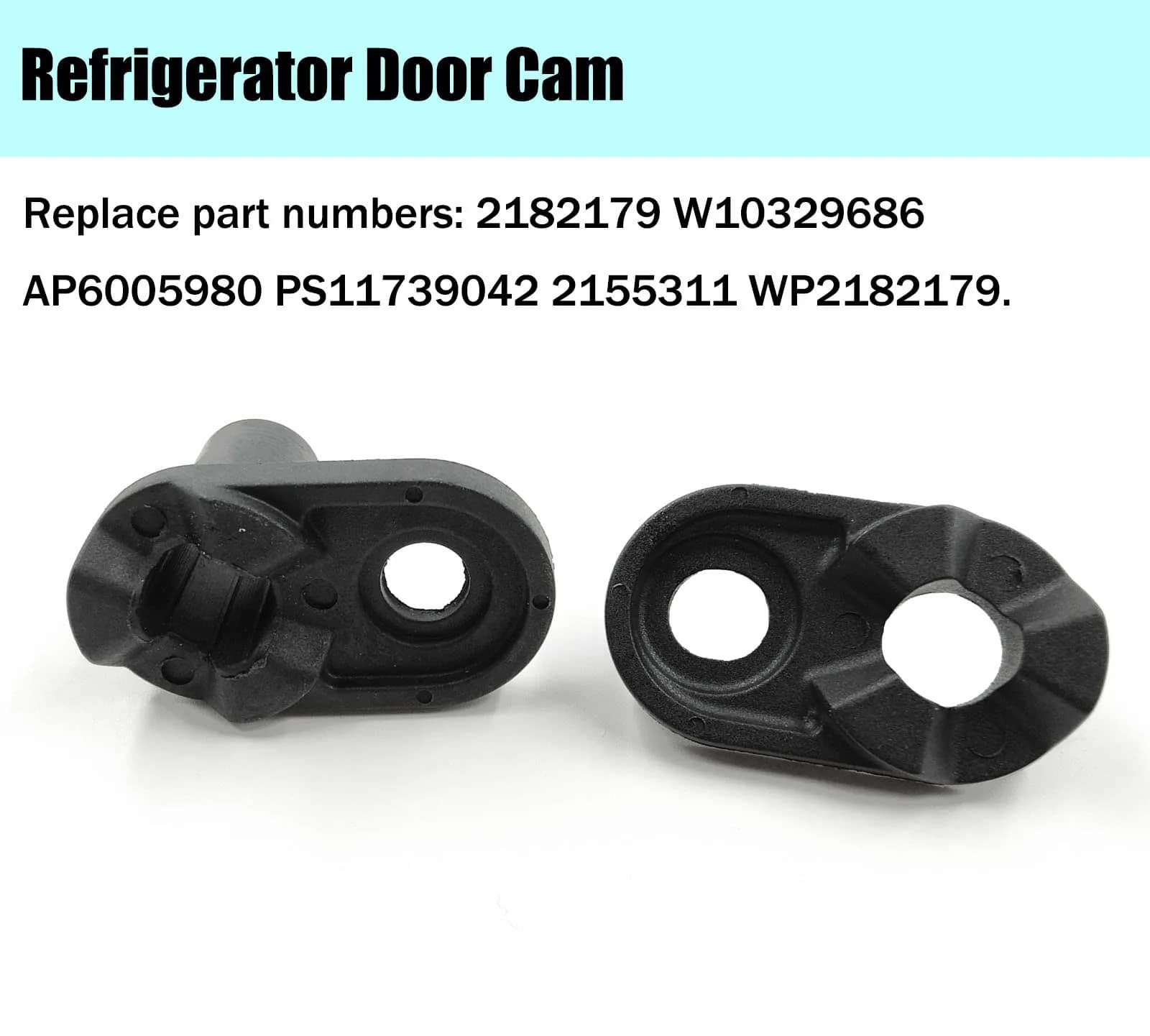 Kscjdg Refrigerator Door Closer Cam Kit for Whirlpool Kenmore Amana Crosley Models | Refrigerator Parts thumbnail 4