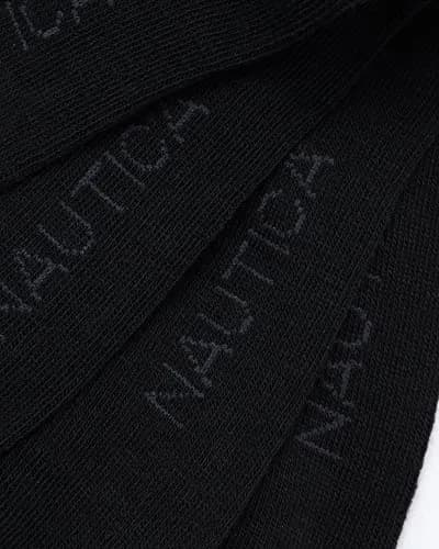 Nautica Mens Dress Socks Business Formal Comfort Stretch Crew Socks 10 Pack | Breathable, Reinforced Toe & Heel, Mid-Calf Length thumbnail 3