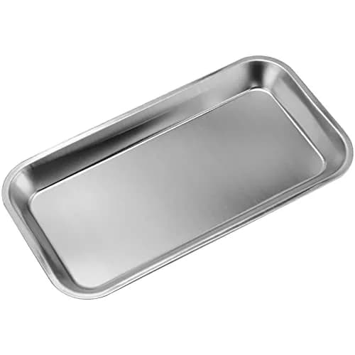 HOZEON Stainless Steel Surgical Tray 10 Pack | 22.5 x 12 x 2 cm (8.86 x 4.72 x 0.78 inch) thumbnail 6