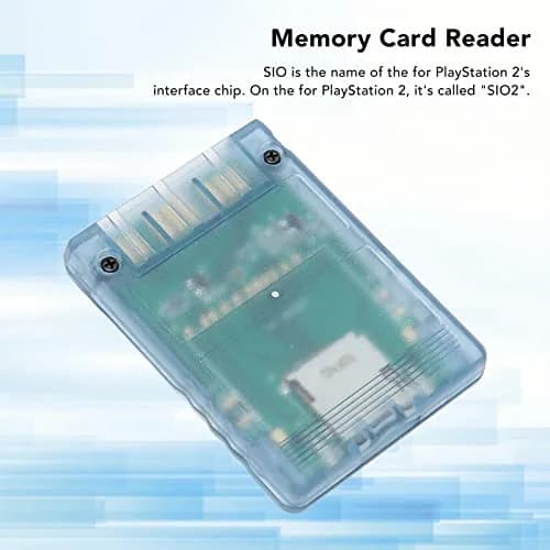 Yoidesu Memory Adapter for PS2 Fat Console | Blue ABS Card Reader for SIO2SD thumbnail 3
