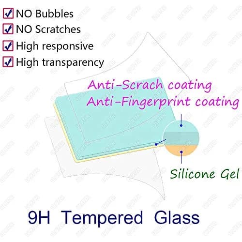 ULBTER 9H Tempered Glass Screen Protector for Canon EOS R10 / EOS R100 Camera LCD (3 Pack) | Anti-Bubble, Anti-Scratch, 99.99% HD Clarity thumbnail 2