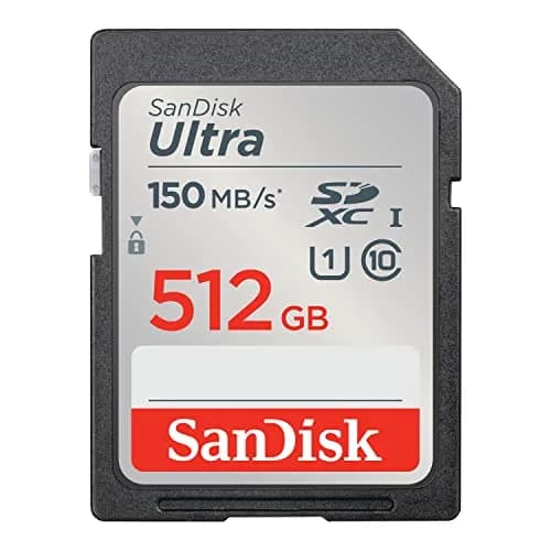 SanDisk 512GB Ultra SDXC UHS-I Memory Card 512GB (17.78cm x 23.11cm x 0.71cm) | Full HD Video & Fast Transfers thumbnail 1