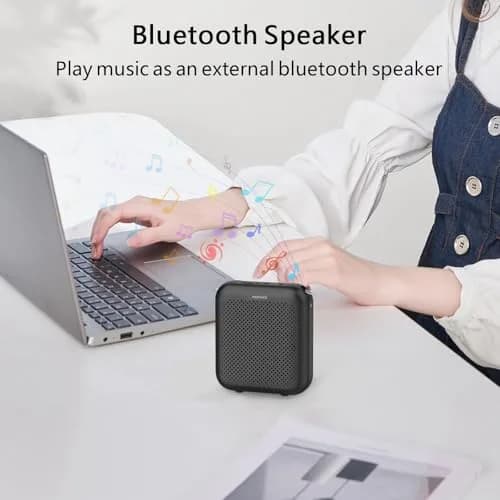 Norwii Portable Voice Amplifier with Wired Microphone Headset - 10W, 4000mAh, 30-Hour Battery | Loud & Clear Sound for Teachers thumbnail 8