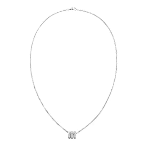 Calvin Klein Jewelry Men's Stainless Steel Bolt Necklace | Modern Industrial Style (24 in) thumbnail 1