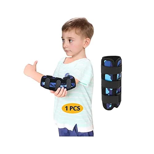 Mybow Thumb Sucking Stop for Kids Elbow Brace - Camouflage Blue (1 PCS) thumbnail 1