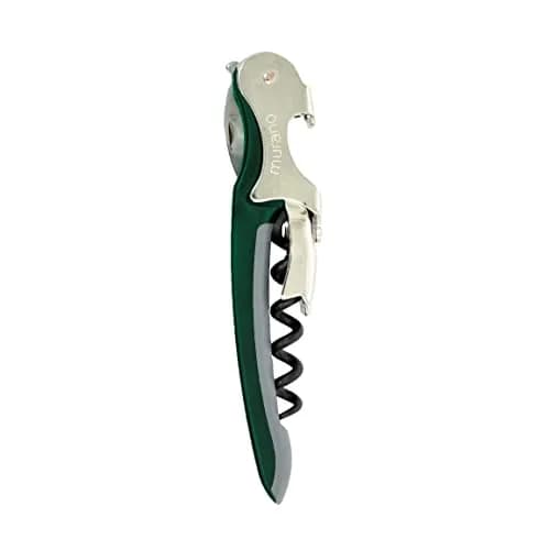 Franmara Soft-Touch Murano Two-Step Waiter Corkscrew with Nonstick Spiral (Green) | Compact, Ergonomic & Durable thumbnail 1
