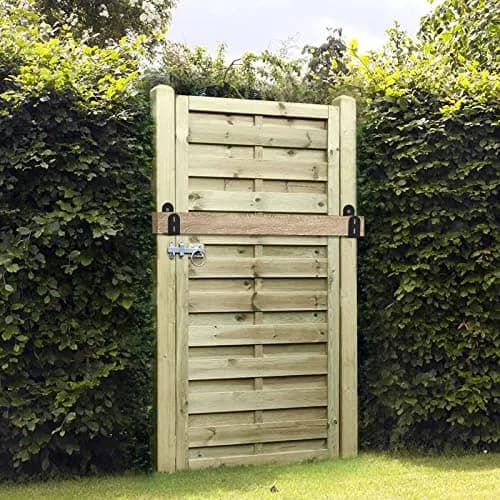 Riuog U Bracket Door Security Bar 6 Pack | Heavy Duty Steel Wall Mount for 2x4 Lumber thumbnail 7
