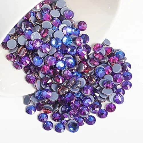BEADSLAND Hotfix Rhinestones Purple Velvet SS16 (3.8-4.0mm) | 1440pcs Glass Crystal Embellishments thumbnail 2