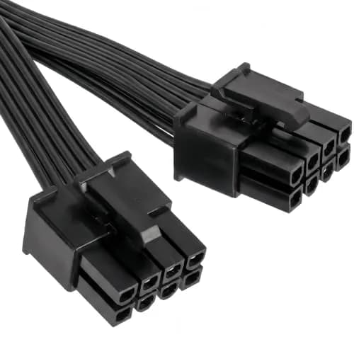 lilila-ree 12 Pin GPU Power Adapter Cable for EVGA & Seasonic PSUs | Mini 12 Pin to 2x 8 Pin (6+2) PCIe, 30cm thumbnail 8
