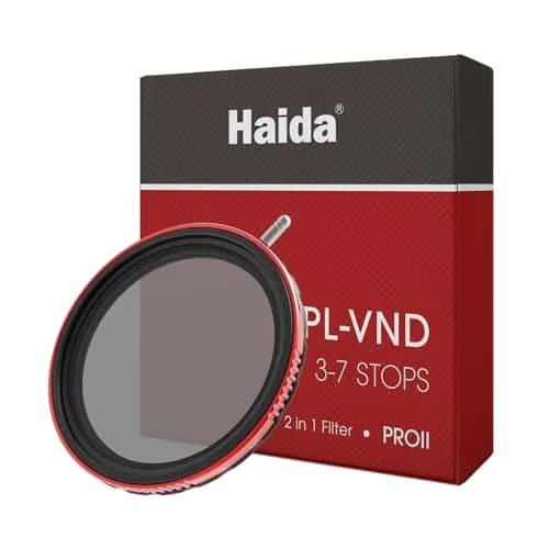 Haida 82mm PRO II CPL-VND 2-in-1 Filter | Reduces Glare & Controls Light thumbnail 1