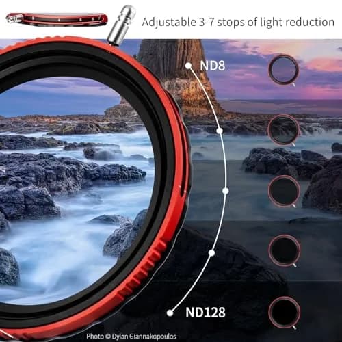 Haida 82mm PRO II CPL-VND 2-in-1 Filter | Reduces Glare & Controls Light thumbnail 2