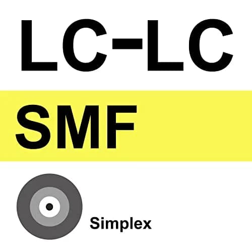 10Gtek Simplex Fiber Patch Cable - LC to LC Single-Mode Fiber, 3m (9.8-ft) | High-Speed Data Connectivity thumbnail 5