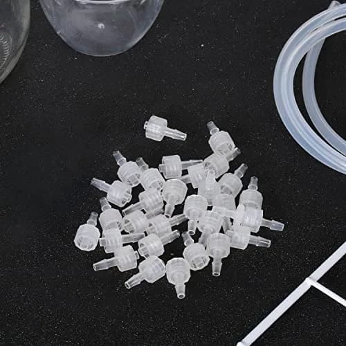 AIEX Luer Lock Syringe Connector Set 30pcs | Clear Polypropylene Adapters for Secure Lab Connections thumbnail 6