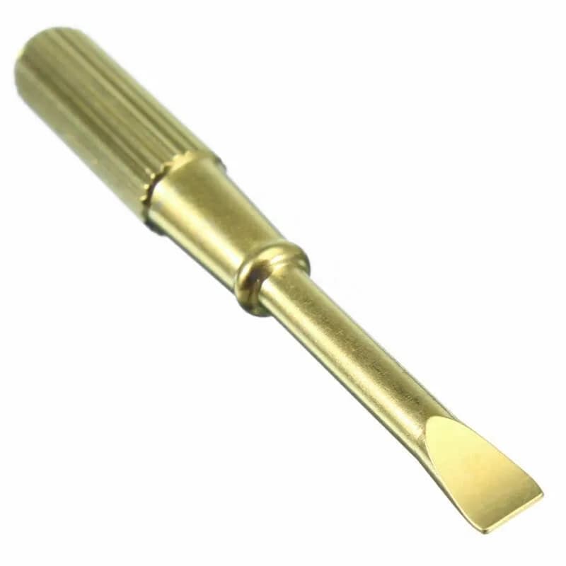 BRAVECOW Titanium Steel Mini Screwdriver for Love Bracelet | Gold, 48x6x4mm thumbnail 3