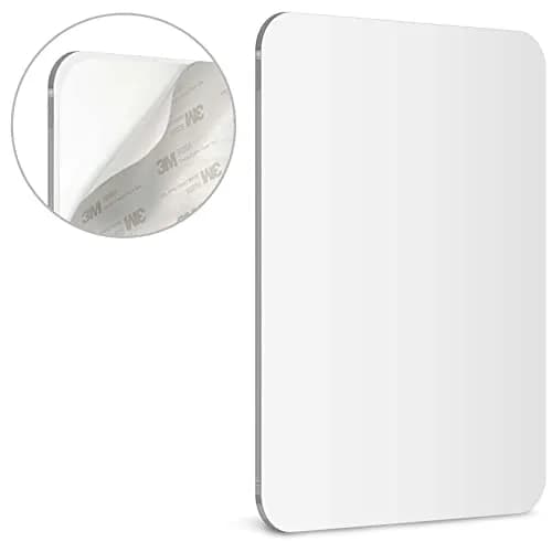 Mavoro 7x9 inch Acrylic Shower Mirror | Unbreakable, Less Fog, 3M Adhesive Mount | 17.8cm x 22.9cm thumbnail 1