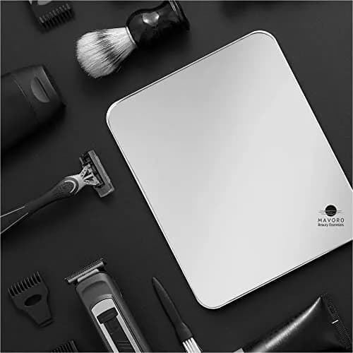 Mavoro 7x9 Inch Acrylic Shower Mirror 2-Pack | Shatter-Resistant, Less Fog, 3M Adhesive Mount thumbnail 8