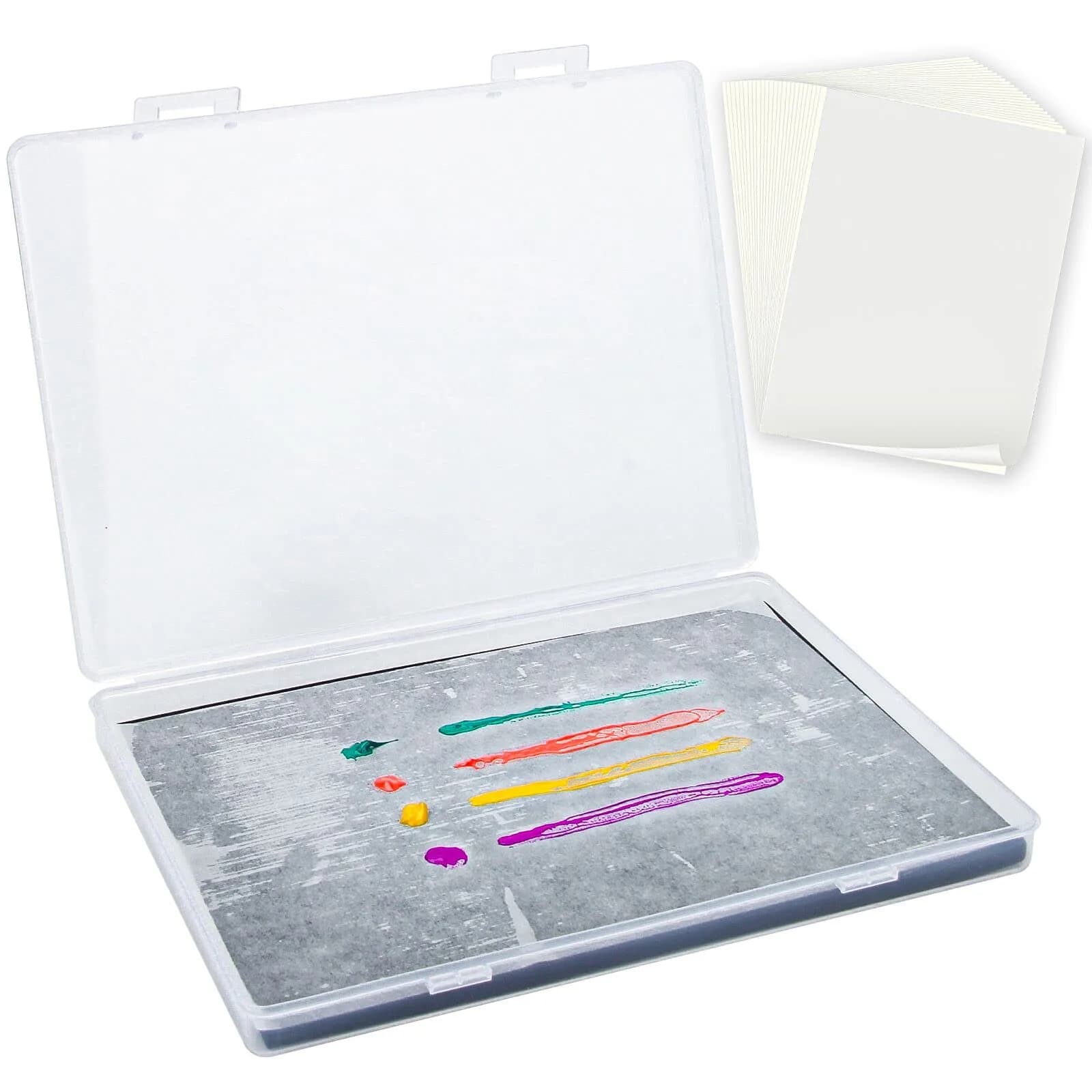 Garpernics Stay Wet Palette for Acrylic Painting Miniatures | Moisture Seal & Easy Cleanup