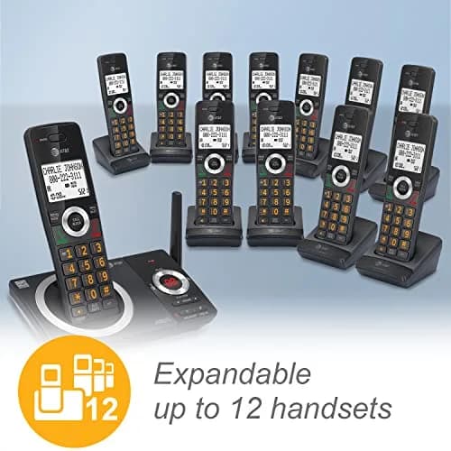 AT&T DECT 6.0 2-Handset Cordless Phone for Home | Long Range & Call Blocker thumbnail 6
