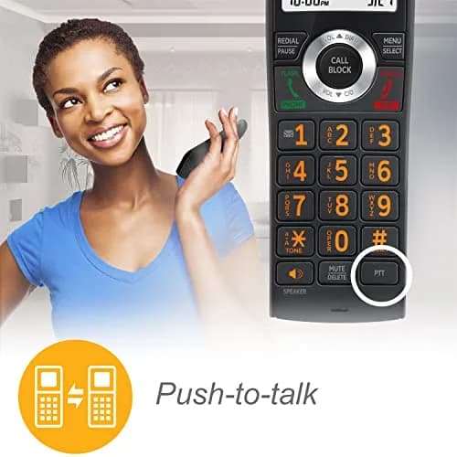 AT&T DECT 6.0 2-Handset Cordless Phone for Home | Long Range & Call Blocker thumbnail 7
