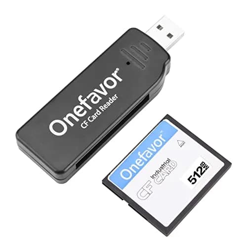 onefavor CompactFlash Card Reader with 512MB CF Card | USB 2.0 Multi-Card Reader thumbnail 1