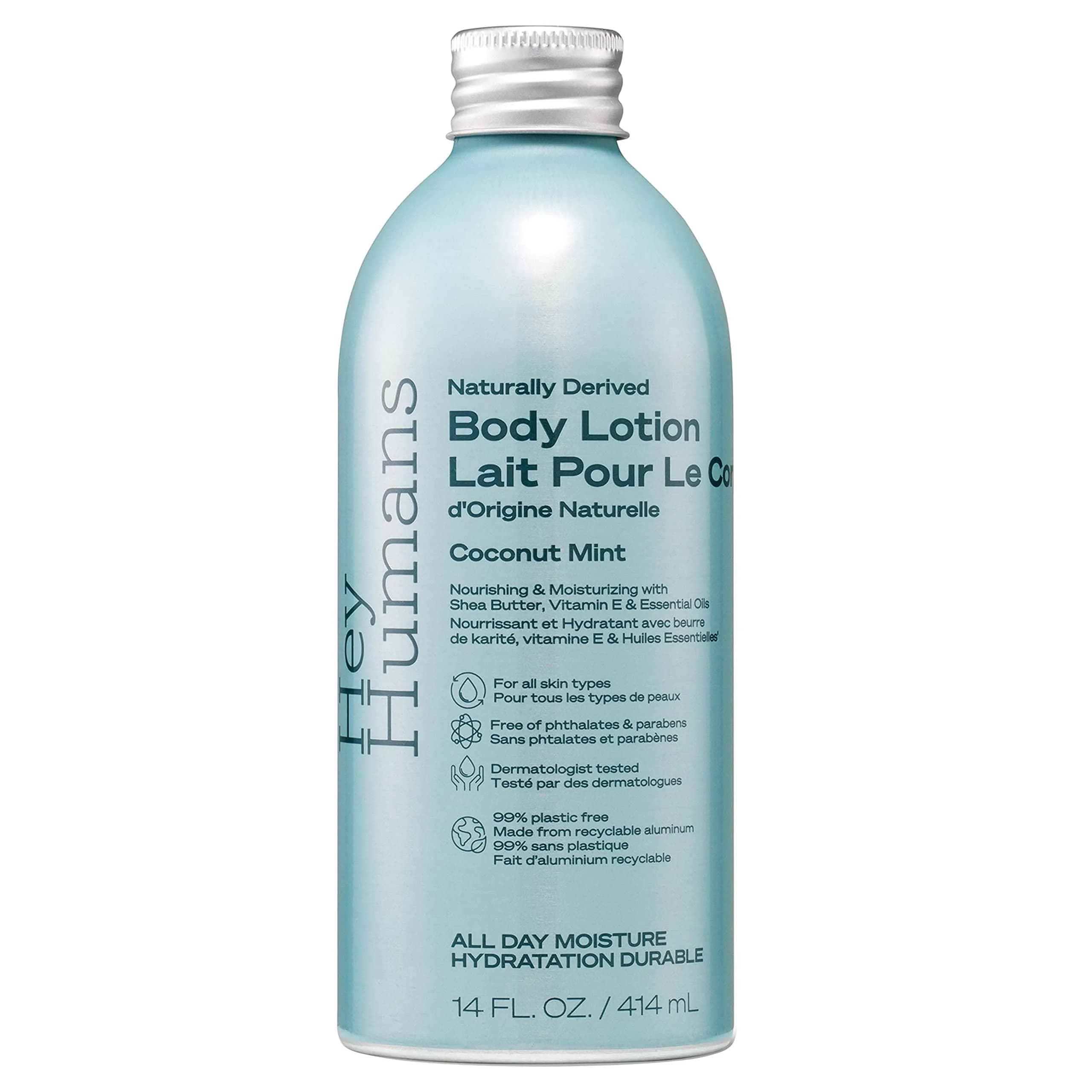 Hey Humans Moisturizing Body Lotion with Natural Ingredients - Lavendar Vanilla & Shea Butter | Vegan, Cruelty Free, 14 fl. oz — 14 Fl Oz