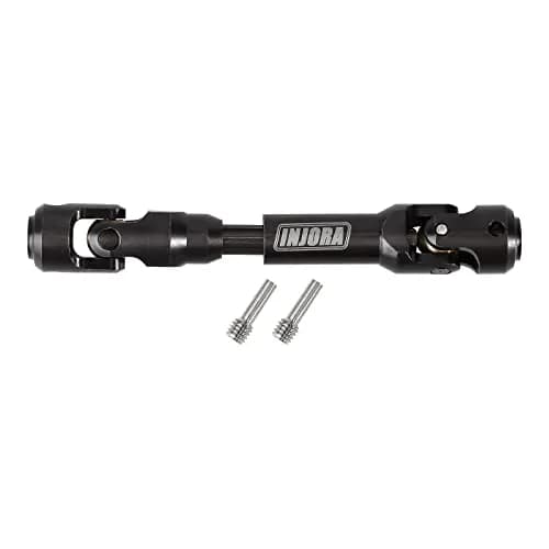 INJORA Steel Heavy-Duty Drive Shaft for 1/10 RC Crawler Car, 84-102mm | Long-lasting Steel Construction thumbnail 1