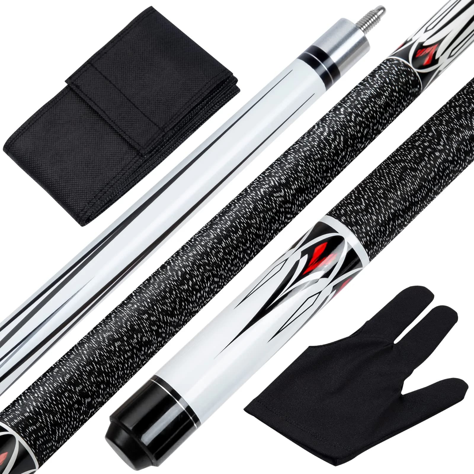Teekerwan Maple Pool Cue Stick 152.4cm (58 inch) 19 oz | Professional Grade for Indian Billiards - main product image