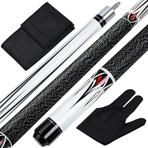 Teekerwan Maple Pool Cue Stick 152.4cm (58 inch) 19 oz | Professional Grade for Indian Billiards thumbnail 1